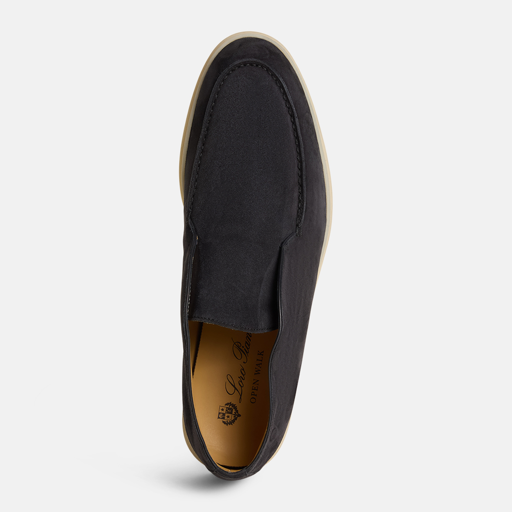 Super Flea Market+Loro Piana+Blue loafers+Toni Garrn1jpg